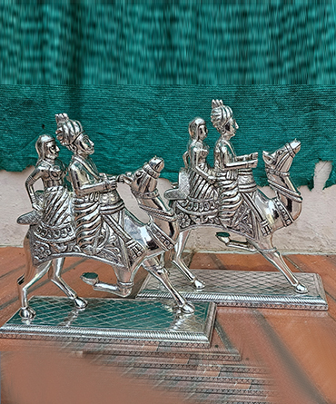 Silver Plated Camel